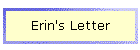 Erin's Letter